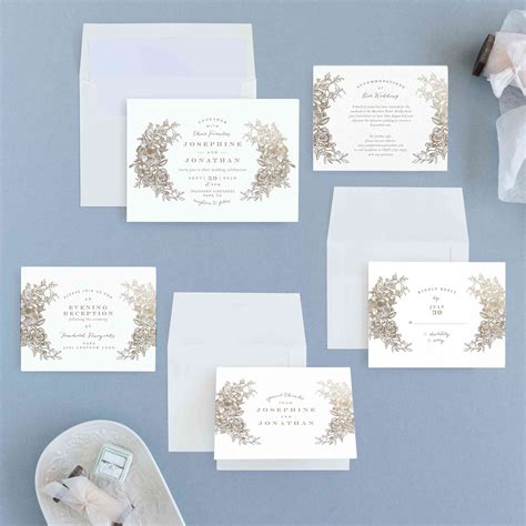 Wedding Invitations From the Minted + Brides .